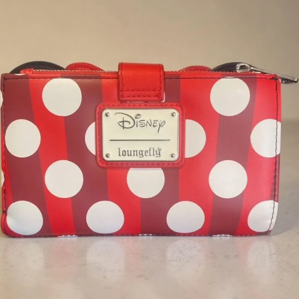 Red Bow Minnie-Inspired Women’s Wallet